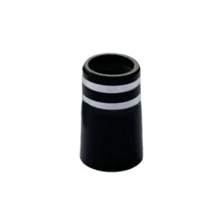 10 7/8" Double Silver Ring Iron Ferrules - Taper Or Parallel